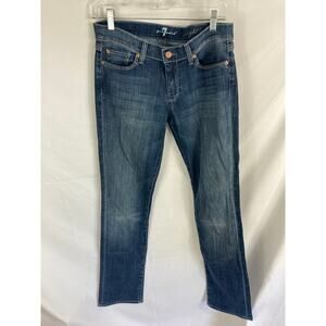 7 for All Mankind Straight Leg Jean Size 28